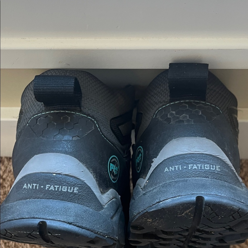 Timberland  PRO Black and Teal Boots - Size 8 - Picture 8 of 10
